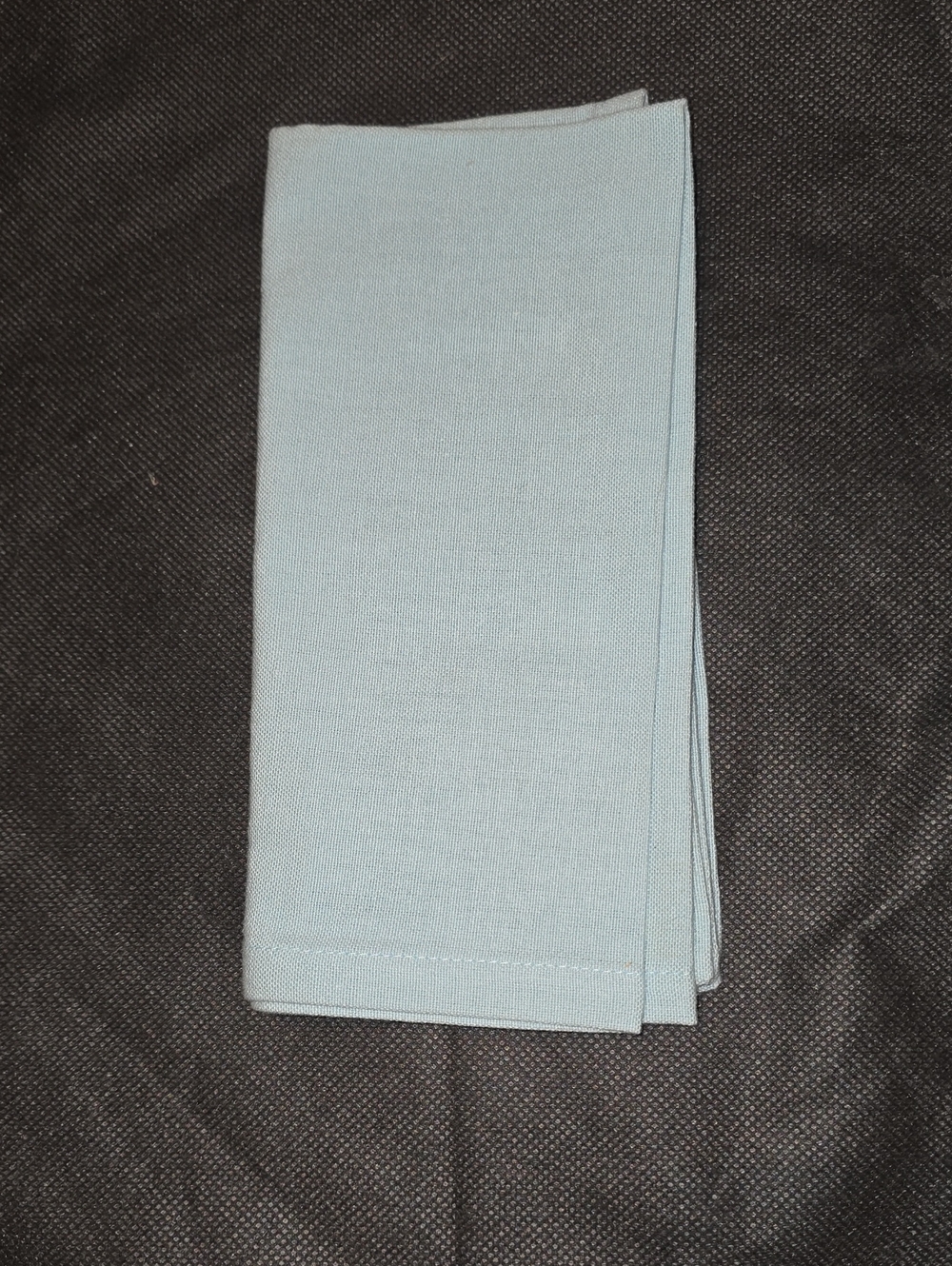 Light Blue Cotton Dinner Napkins - Set of 4